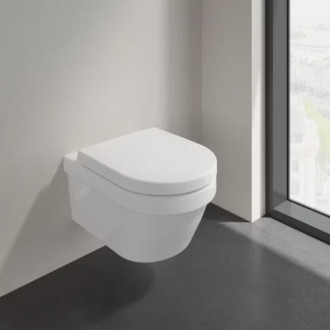 Wc s doskou softclose závesné Villeroy &amp; Boch Architectúra zadný odpad 5684HRR1
