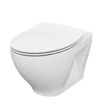 Wc s doskou softclose závesné Cersanit Moduo zadný odpad K701-147-ECO