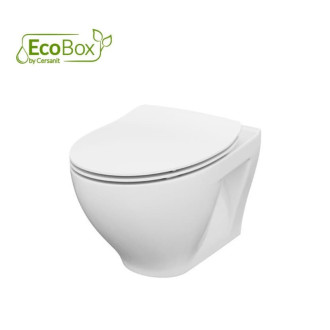 Wc s prkénkem softclose závěsné Cersanit Moduo zadní odpad K701-147-ECO