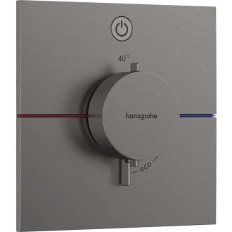 Sprchová baterie Hansgrohe ShowerSelect Comfort E bez podomítkového tělesa kartáčovaný černý chrom 15571340