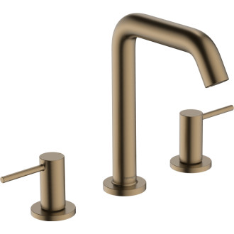 Umývadlová batéria Hansgrohe Tecturis S s clic-clacom kartáčovaný bronz 73330140