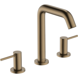 Umyvadlová baterie Hansgrohe Tecturis S s clic-clacem kartáčovaný bronz 73330140