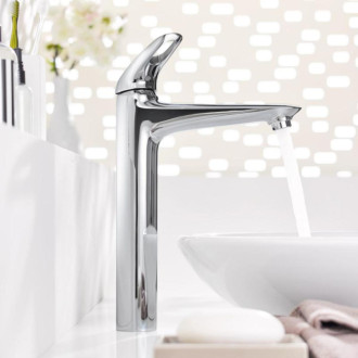 Vysoká umývadlová batéria Grohe Eurostyle New bez výpustu chróm 23570003