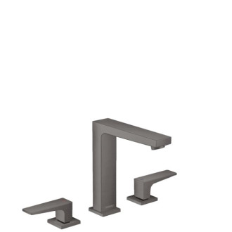 Umyvadlová baterie Hansgrohe Metropol s clic-clacem kartáčovaný černý chrom 32515340