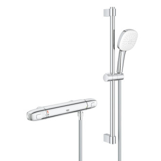 Sprchová batéria Grohe Grohtherm 1000 New so sprchovým setom chróm 34819005