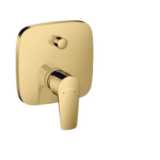 Vanová baterie Hansgrohe Talis E bez podomítkového tělesa leštěný vzhled zlata 71474990