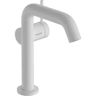 Umyvadlová baterie Hansgrohe Tecturis S bez výpusti matná bílá 73341700
