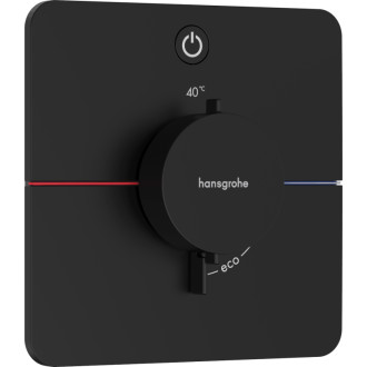 Sprchová baterie Hansgrohe ShowerSelect Comfort Q bez podomítkového tělesa matná černá 15581670