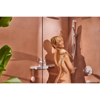 Sprchový set Hansgrohe Pulsify S na stěnu matná bílá 24382700