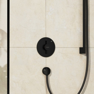 Sprchová baterie Hansgrohe DuoTurn S bez podomítkového tělesa matná černá 75618670