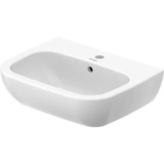 Umývadlo Duravit D-Code 55x43 cm otvor pre batériu, s prietokom 23105500002