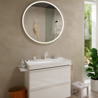 Umyvadlová baterie Hansgrohe Tecturis S s výpustí matná bílá 73323700
