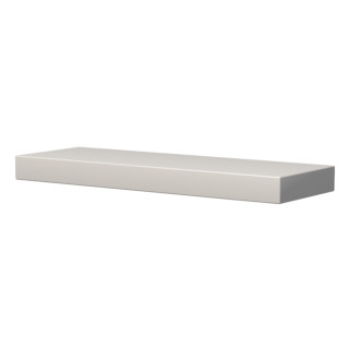 Polička biela lesk 45x15x3, 6cm POL451536B