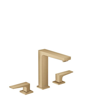 Umyvadlová baterie Hansgrohe Metropol s clic-clacem kartáčovaný bronz 32515140