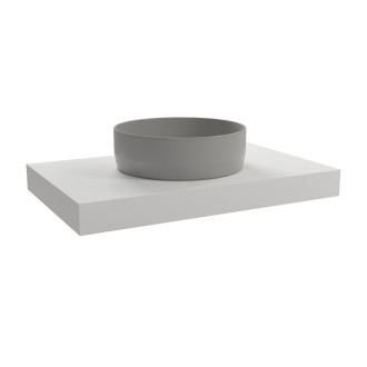 Dolce deska pod um. 80x50x8cm, bíla mat DO8050BM