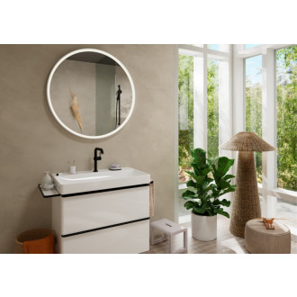 Umyvadlová baterie Hansgrohe Tecturis S s clic-clacem matná černá 73360670