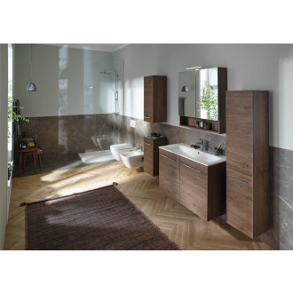 Koupelnová skříňka nízká Geberit Selnova 33x29,7x85 cm láva mat 501.277.00.1