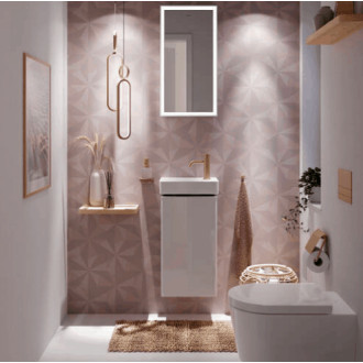 Držák toaletního papíru Hansgrohe AddStoris kartáčovaný bronz 41753140
