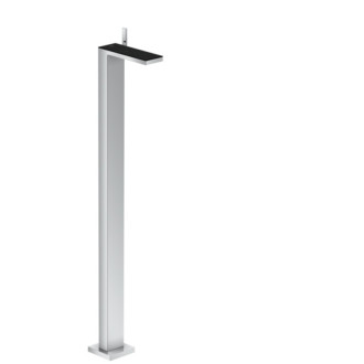 Umývadlová batéria Hansgrohe Axor MyEdition bez podomietkového telesa chróm/čierne sklo 47040600