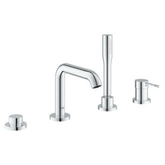 Vaňová batéria Grohe Essence New so sprchovým setom chróm 19578001