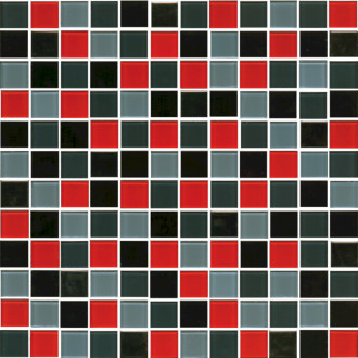 Skleněná mozaika Premium Mosaic vícebarevná 30x30 cm lesk MOS25MIX9