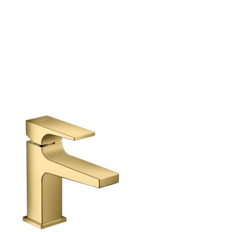 Umyvadlová baterie Hansgrohe Metropol s clic-clacem leštěný vzhled zlata 32500990