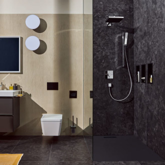 Vanová baterie Hansgrohe ShowerSelect Comfort E bez podomítkového tělesa chrom 15578000
