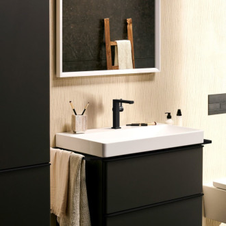 Umyvadlová baterie Hansgrohe Tecturis E s clic-clacem matná černá 73040670