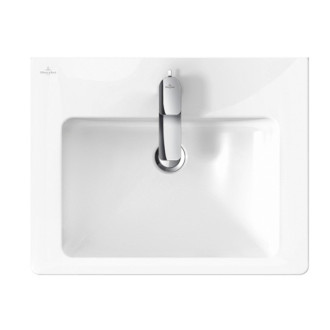 Umyvadlo Villeroy & Boch Subway 2.0 60x47 cm otvor pro baterii uprostřed 71136001