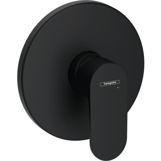 Sprchová baterie Hansgrohe Rebris S bez podomítkového tělesa matná černá 72667670