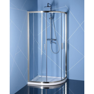 Sprchový kout asymetrický 100x80 cm Polysan Easy EL2915