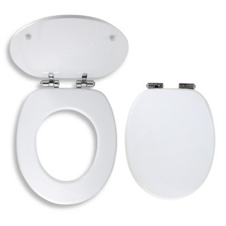 Wc prkénko Novaservis MDF bílá WC/SOFTMDF