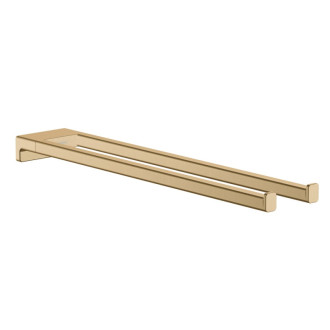 Držák ručníků Hansgrohe AddStoris kartáčovaný bronz 41770140