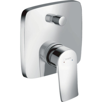 Vanová baterie Hansgrohe Metris bez podomítkového tělesa chrom 31451000