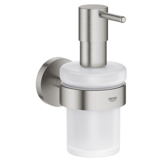 Dávkovač mýdla Grohe Start Accessoriess držákem supersteel 41195DC0