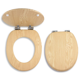 Wc doštička Novaservis MDF dyhované drevo WC/SOFTJASAN