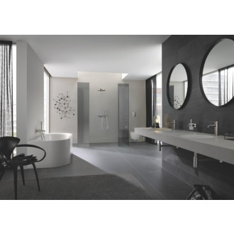 Umývadlová batéria Grohe Essence s výpustou supersteel 24171DC1
