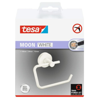 Držiak toaletného papiera Tesa Moon White 40570-00000-00