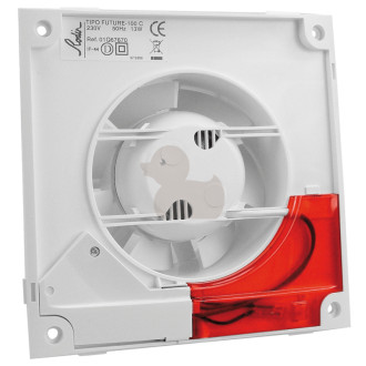 Haco ventilátor so žalúziou a časovým dobehom AVBASIC100T