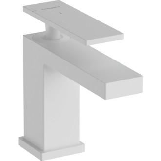 Umývadlová batéria Hansgrohe Tecturis E bez výpuste matná biela 73001700