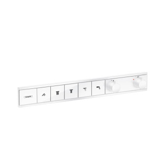 Sprchová batéria Hansgrohe Rainselect 4 bez podomietkového telesa matná biela 15384700
