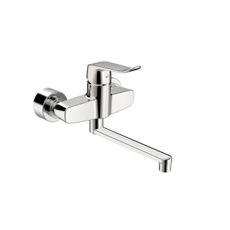 Umývadlová batéria Hansa Clinica s otočným ramienkom 150 mm chróm 01536283