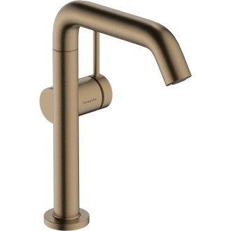 Umývadlová batéria Hansgrohe Tecturis S s clic-clacom kartáčovaný bronz 73360140