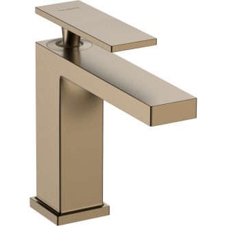 Umývadlová batéria Hansgrohe Tecturis E s výpustou kartáčovaný bronz 73010140