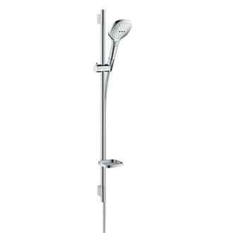 Sprchový set Hansgrohe Raindance Select E s mýdlenkou bílá/chrom 26623400