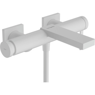 Vaňová batéria Hansgrohe Tecturis E bez sprchového setu 150 mm matná biela 73420700