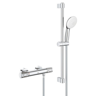 Sprchová batéria Grohe Grohtherm 1000 Performance so sprchovacím setom chróm 34834001