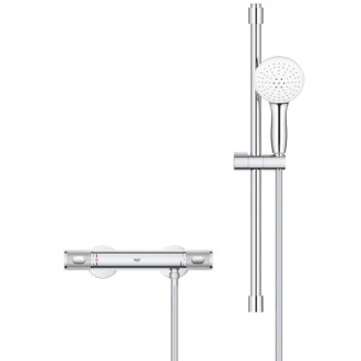Sprchová batéria Grohe Grohtherm 1000 Performance so sprchovacím setom chróm 34834001