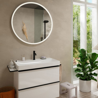 Umývadlová batéria Hansgrohe Tecturis S s výpustou matná čierna 73310670