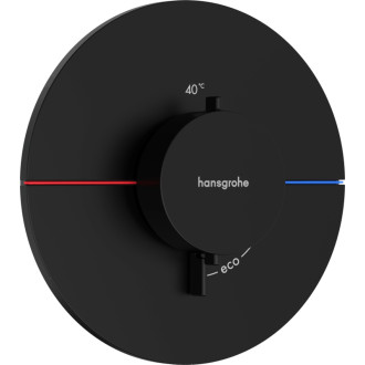 Sprchová batéria Hansgrohe ShowerSelect Comfort S bez podomietkového telesa matná čierna 15559670